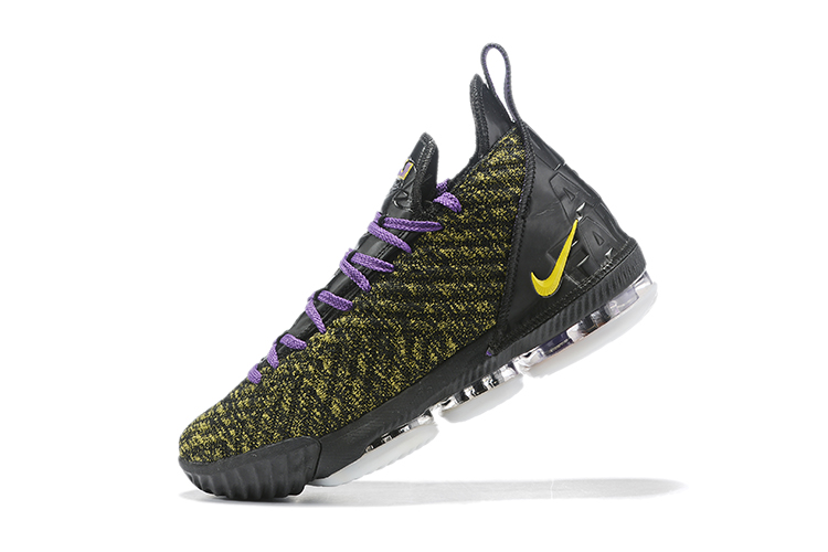 Real Nike LeBron 16 Army Green Black Purple